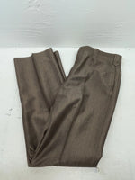 New Vintage Brown Circle S Polyester Pants #CP5791 SS-7