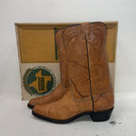 New Women’s Brown Texas Brand Cowboy Boots. 4844 9.5 9 1/2 M. 15-150