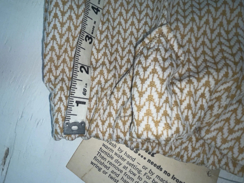New Vintage Brown Knitted Rockmount Polyester Pants #3849 XX-10