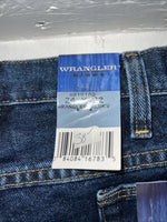 New Men’s Wrangler Blues Relaxed Fit Dress Easy Denim Jeans. 24x32 I-22