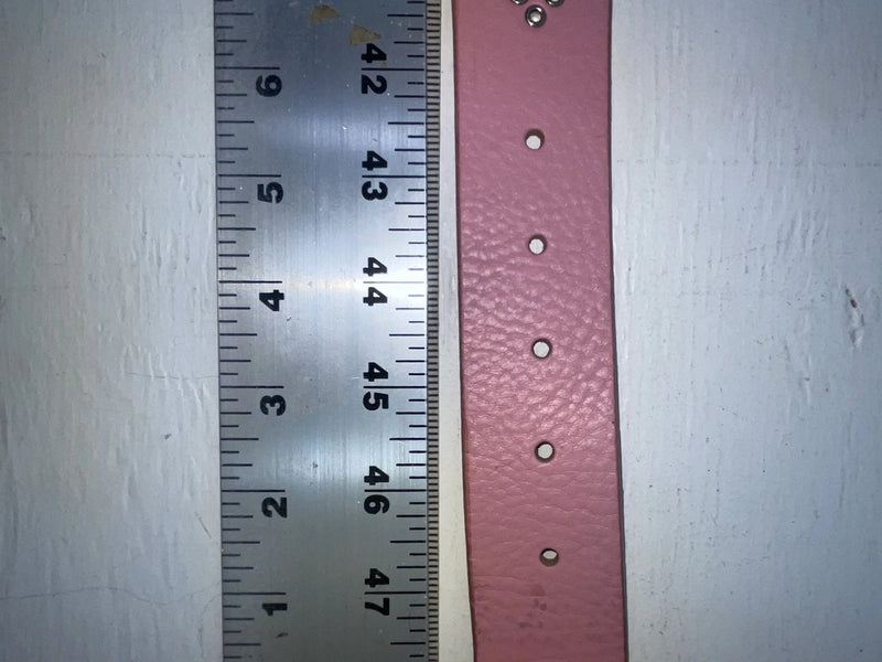 New Pink Genuine Leather Nocona Silver Bling XXL Belt #N3431630 NN-115