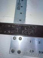 New Brown Genuine Leather Tooled 24” Belt #6400B JJ-100