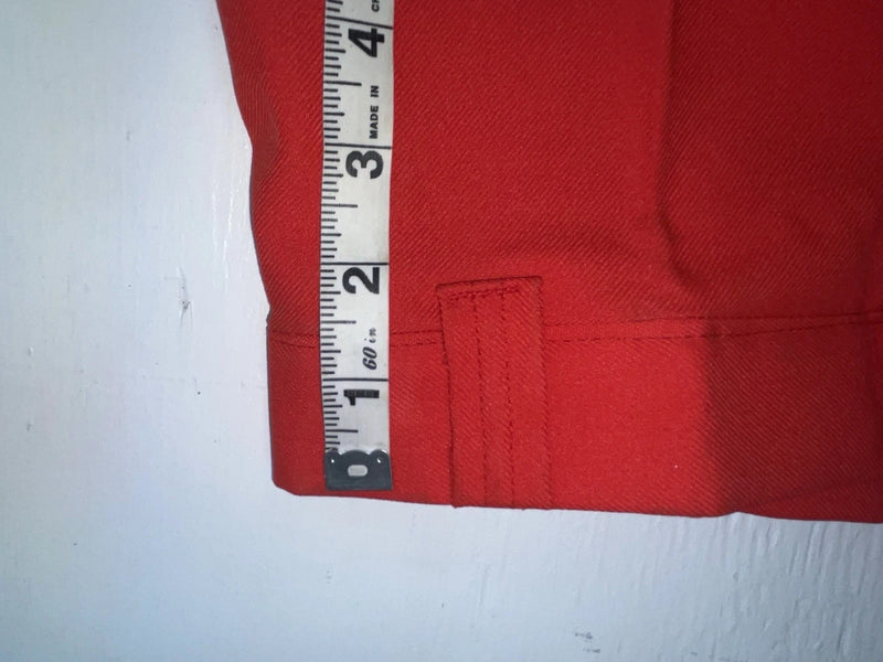 New Vintage Red Quicksilver Polyester Pants ZZ-3
