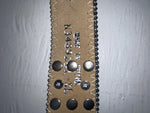 New Black Genuine Leather Nocona Silver Bling XL Belt #N3489201 NN-118