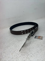 New Brown Genuine Leather HD Xtreme 34” Belt #N1311999 Z-26