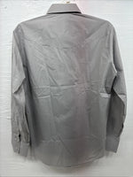 New Men’s Champion Westerns Gray Embroidered Long Sleeve Pearl Snap Large Q-101