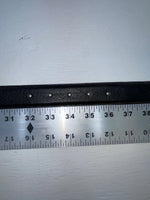 New Black Genuine Leather Chambers 34” Belt #M450 JJ-75