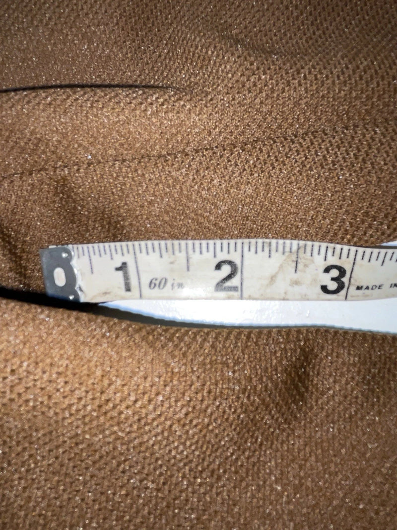 New Vintage Brown Polyester Pants #8450080 SS-102￼