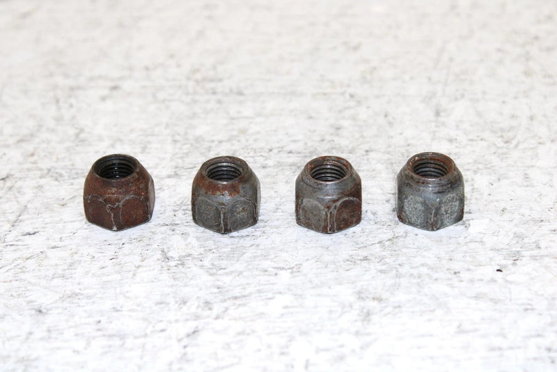 2004 Kawasaki Kfx 700 Oem Front Hub Nut Set Of 4 49030-1142 AK30