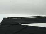 New Vintage Black Circle S Polyester Pants #CP4793 SS-17