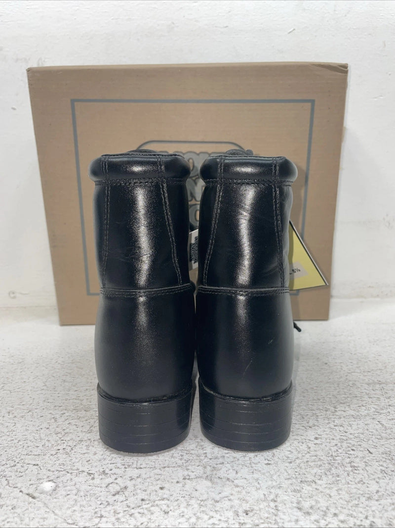 New Kids Black Lace Up Smoky Mountain Cowboy Boots. 3009 Y 3.5 3 1/2. 24-133