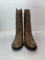 New Kids Brown Bronco Cowb Boots. 2844 1.5 1 1/2 D. 23-108