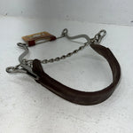 New Tough 1 SS Leather Covered Cable Hackamore #25102 BB-504
