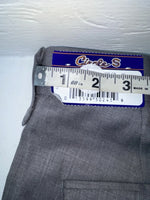 New Vintage Gray Circle S Polyester Pants #CP6715 XX-101