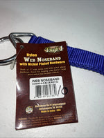 New Tough 1 Blue Nylon Web Noseband Tie down #53-9043 3C-18