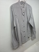 New Women’s Cowboy Threads Stripe Long Sleeve Bottom Up Large MM-22