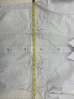 New Kids Champion Western White Long Sleeve Pearl Snap Size 16 CC-117