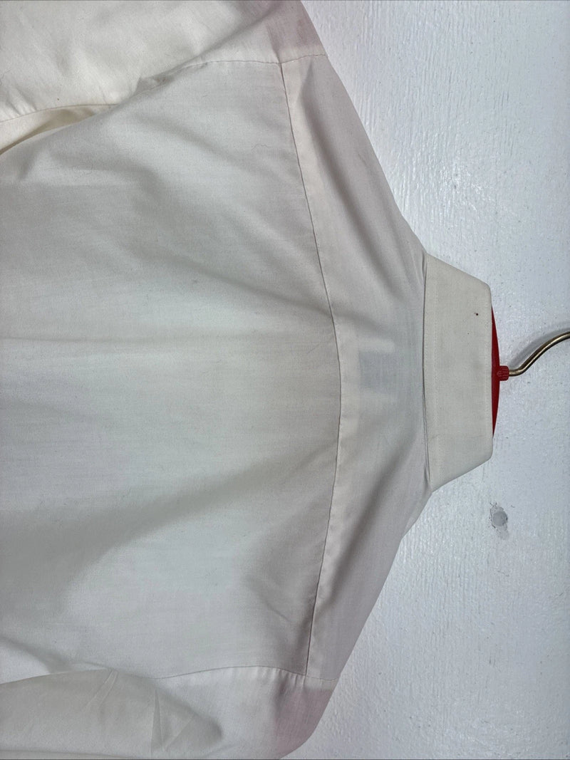 New Kids After Six White Design Long Sleeve Button Up Large TT-29