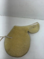 New Yellow Wool English Saddle Seat Cover PP-16