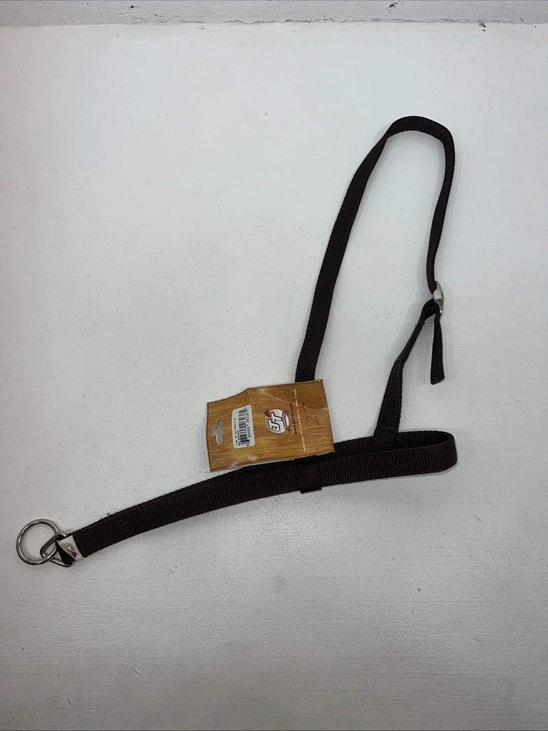 New Tough 1 Brown Nylon Web Noseband Tie down #53-9043 3C-10