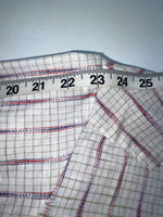 New Women’s White Striped DR Westerns Long Sleeve Button Up Shirt 3B-86