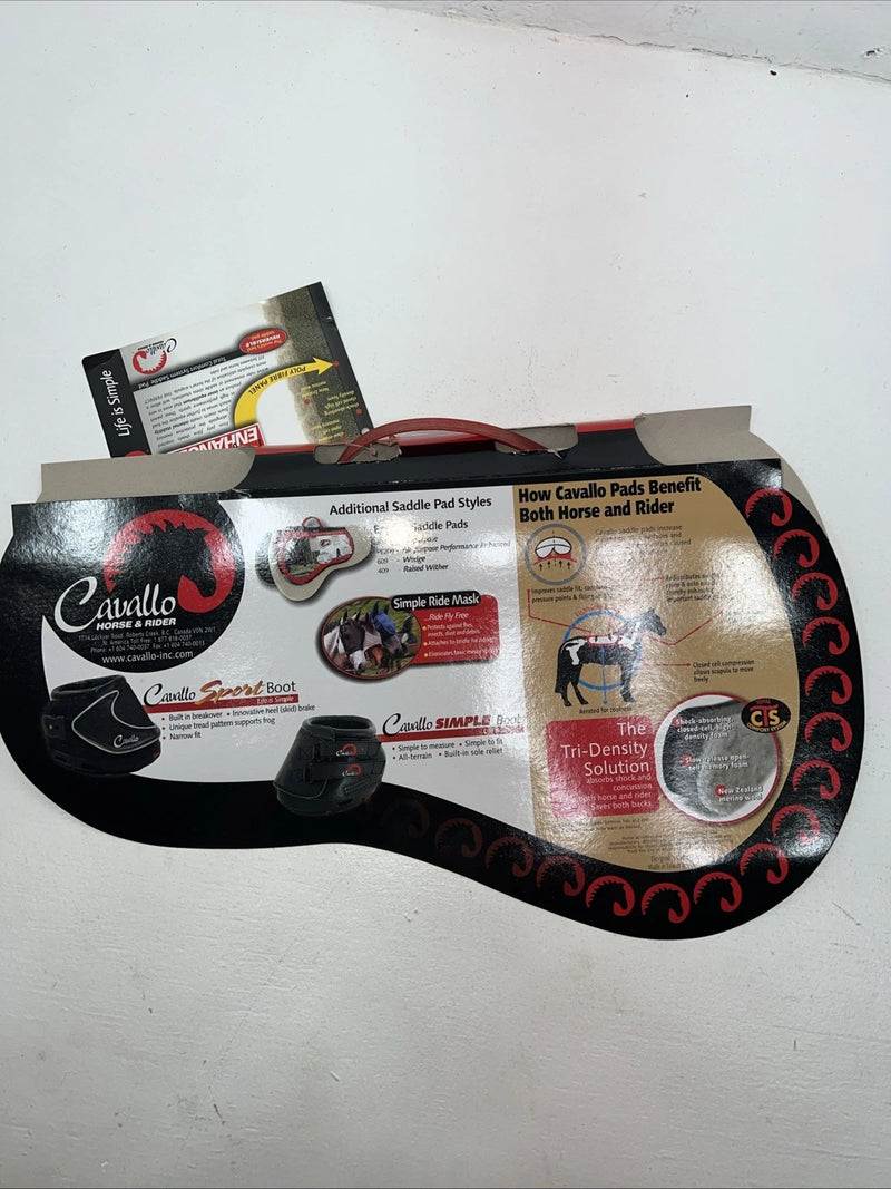New Cavallo Gray All Purpose Build Up Bridge Saddle Pad 30x32 #1001 Pad-19