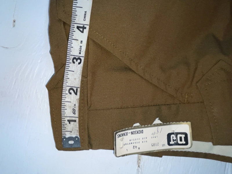 New Vintage Brown Dickson Jenkins Polyester Pants #2185 NN-165