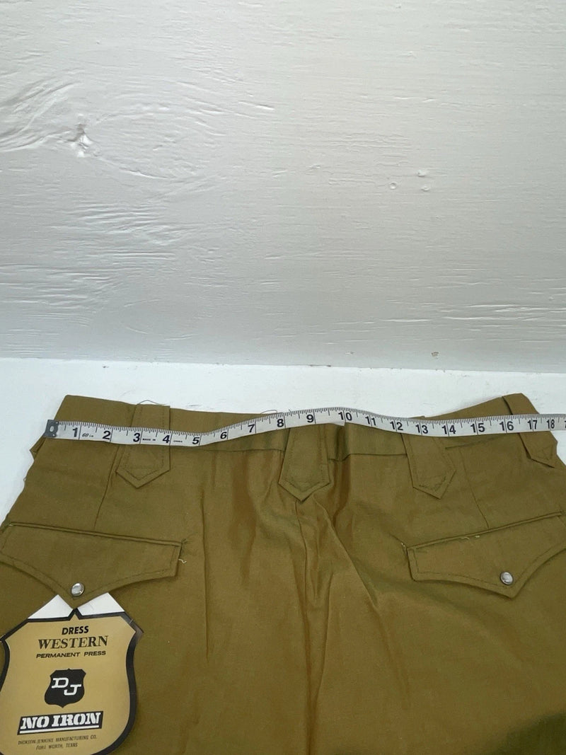 New Vintage Brown Dickson Jenkins Polyester Pants #2186 ZZ-36