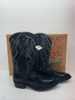 New Men’s Black Snake Skin Laredo Cowboy Boots. 4574 9.5 9 1/2 E W. 6-79