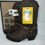 New Children’s Brown Smoky Mountain Cowboy Boots. 1177C 11. 24-93