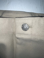 New Vintage Cream Mesquite Polyester Pants #5505 3A-30