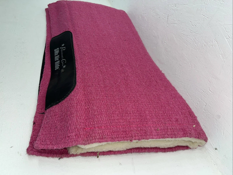 New Professionals Choice Pink Wool SMx Air Ride Saddle Pad 30x34 Pad-17