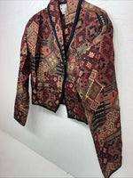New Women’s Crazy Cowgirl Aztec Short Jacket Small H-607