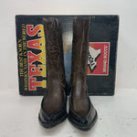 New Women’s Brown Texas Brand Cowboy Boots. 30 9.5 9 1/2 C. 15-158