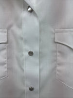 New Women’s Dickson Jenkins White Long Sleeve Pearl Snap Size 18 GG-16