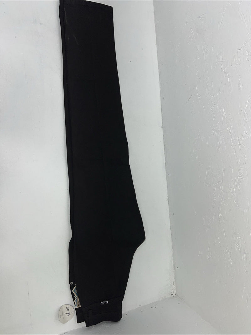 New Women’s Silver Lake Wrangler Classic Fit Black Jeans. 3/4x36 I-21