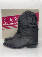 New Women’s Black Capezio Cowboy Boots. L 630 8 M. 16-70 