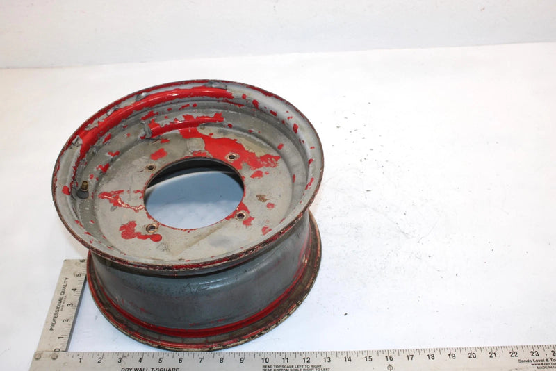 91 Polaris Trail Boss 350l 4x4 Oem Front Rim Red/Silver 1520159-117 AP15