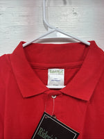 New Men’s Riders Mark Red Short Sleeve Polo Shirt XL R-33