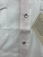 New Boys ELY Cattleman White Long Sleeve Pearl Snap size 16 CC-76