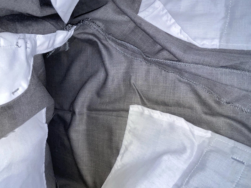 New Vintage Gray Circle S Polyester Pants #CP6715 XX-101