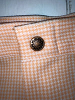 New Vintage Pink Checkered Dickson Jenkins Polyester Pants #501 SS-63