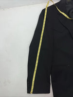 New Men’s Circle S Black Suit Jacket 44R #25832 T-600