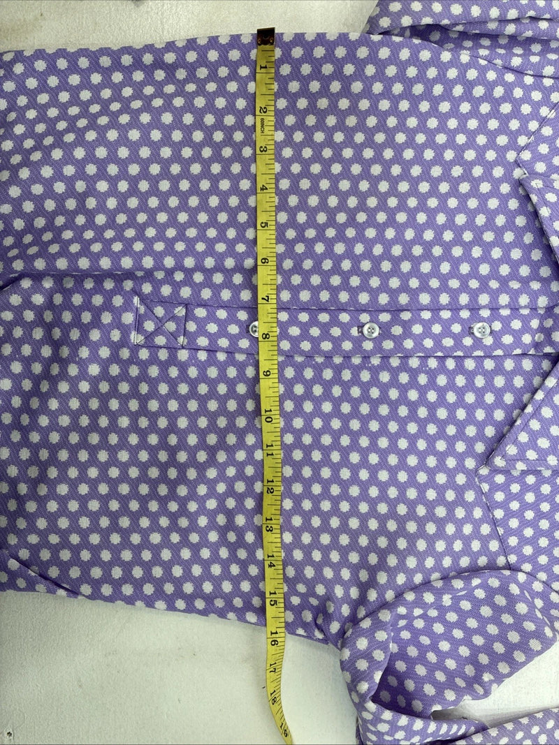New Women’s Panhandle Slim Purple Body Suit Long Sleeve Button Up Medouk LL-64