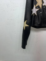New Women’s 1849 Authentic Ranchwear Long Sleeve Leather Jacket XL RR-21