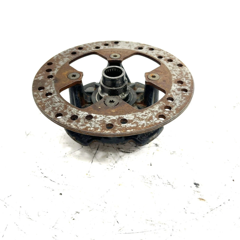 2003 Bombardier Traxter 500 4x4 OEM Front Wheel Hub And Rotor 705500634 AB15.1