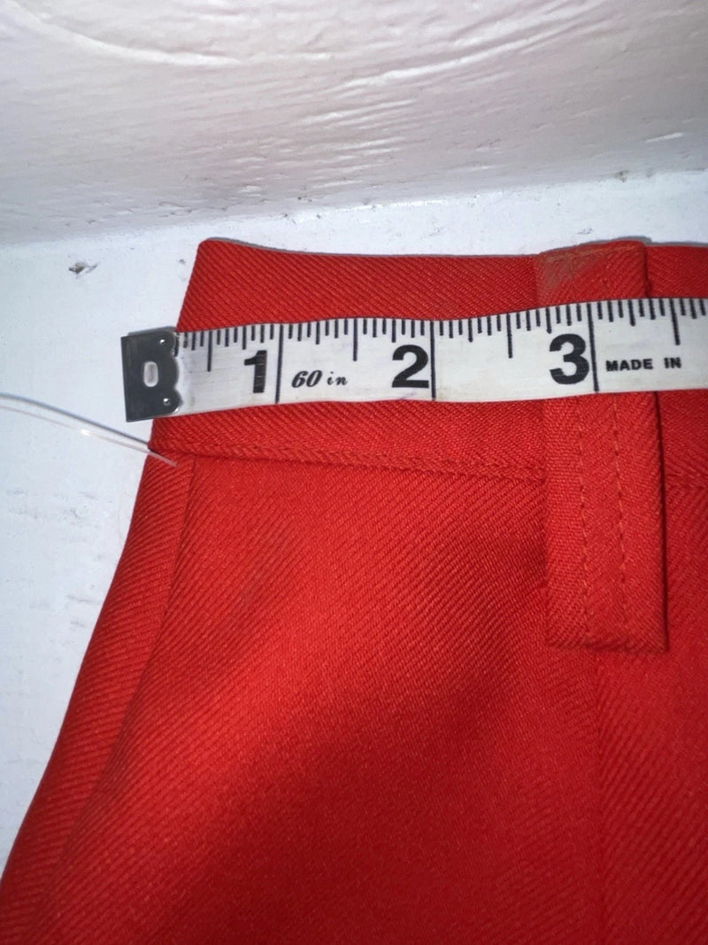 New Vintage Red Quicksilver Polyester Pants #2662 ZZ-58