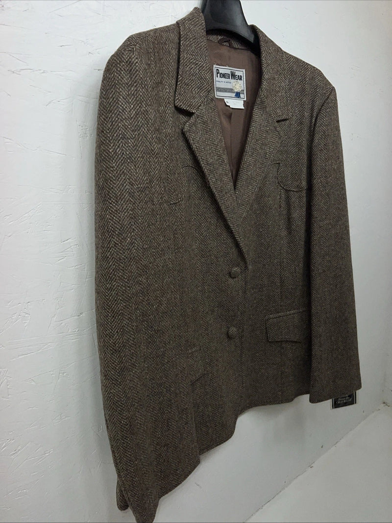 New Men’s Pioneer Wear Brown Suit Jacket 16 #607 Y-603