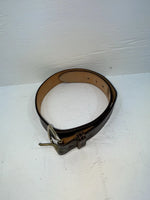 New Brown Genuine Leather Tooled 32” Belt #9120B Z-157