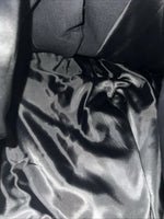 New Men’s Black Circle S Suit Coat 50L #CC1929 WW-60